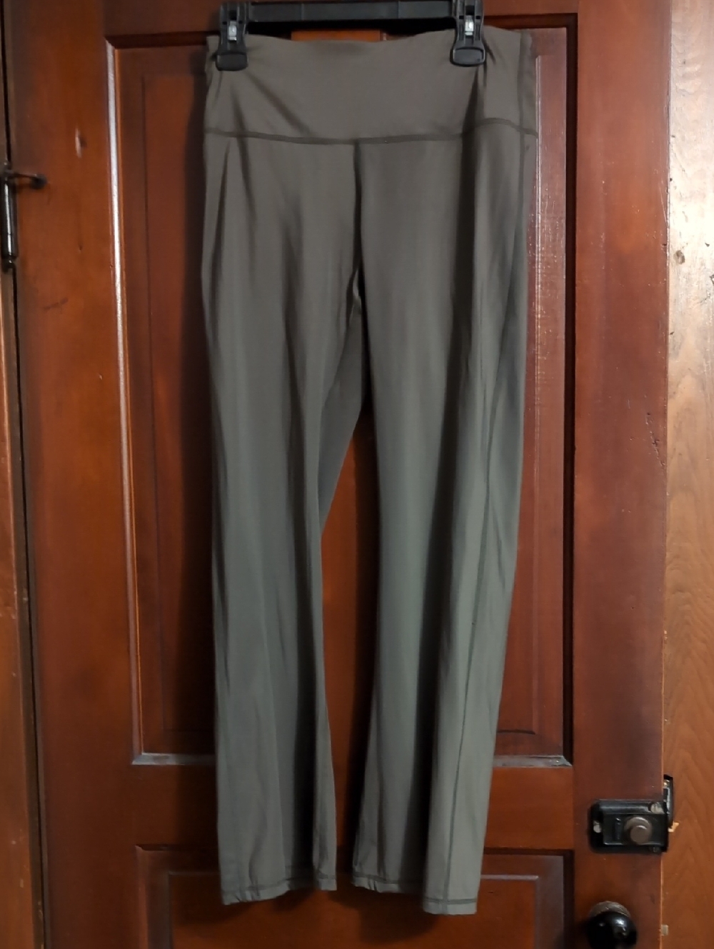 Bubblelime Women’s Olive Green Stretch Flare Pants